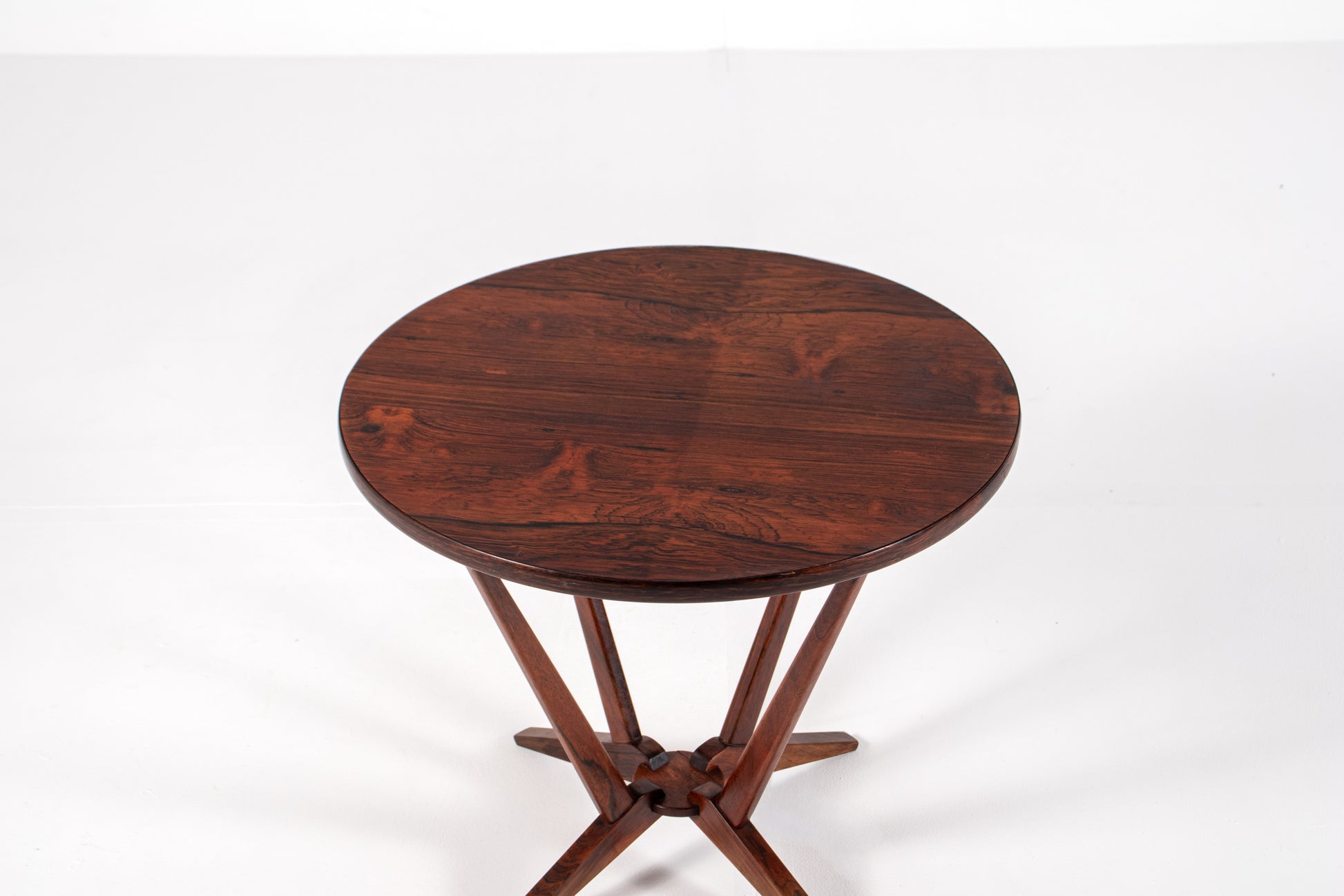 Danish mid-century modern rosewood side table, 1960s