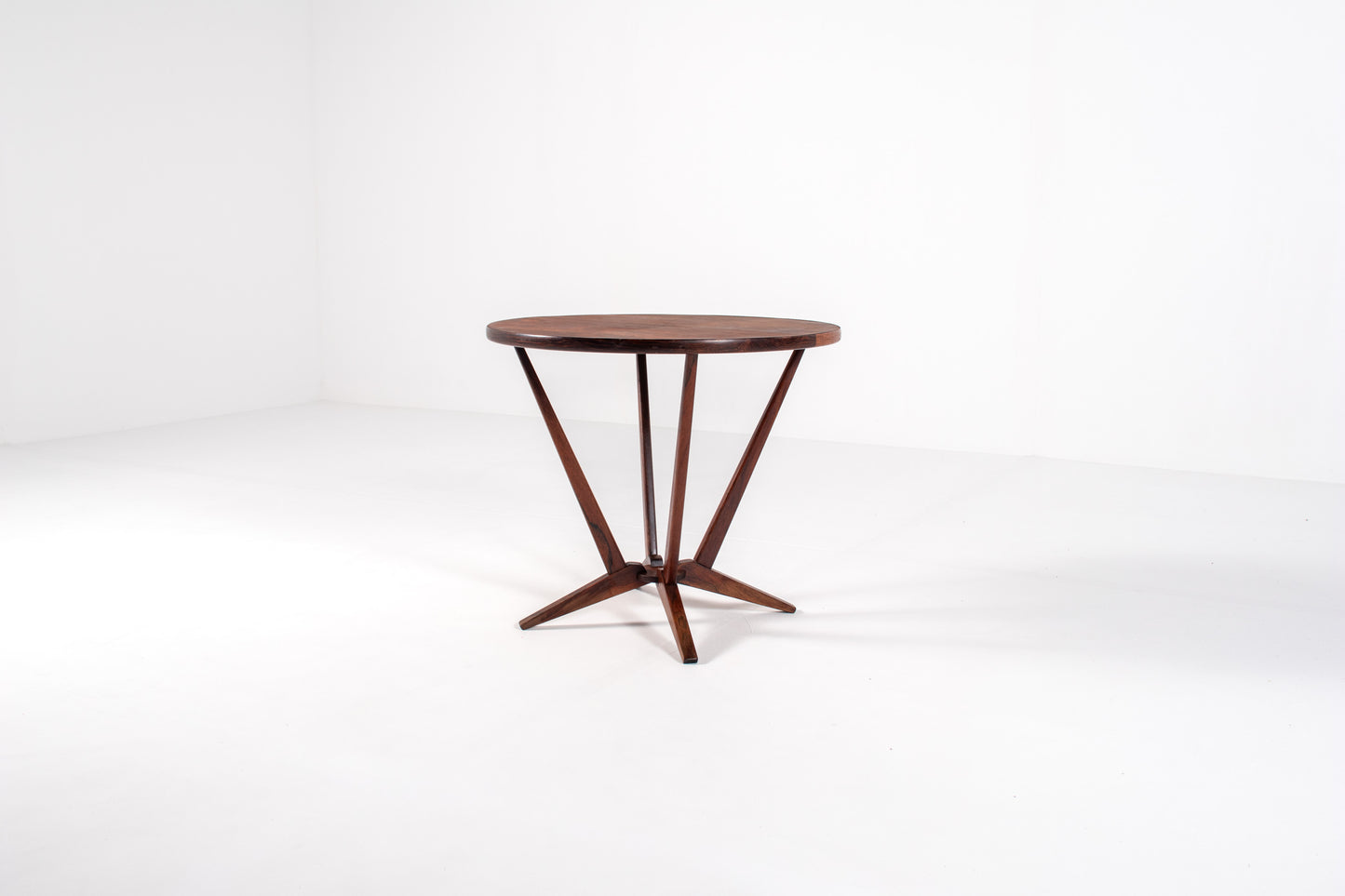 Danish mid-century modern rosewood side table, 1960s