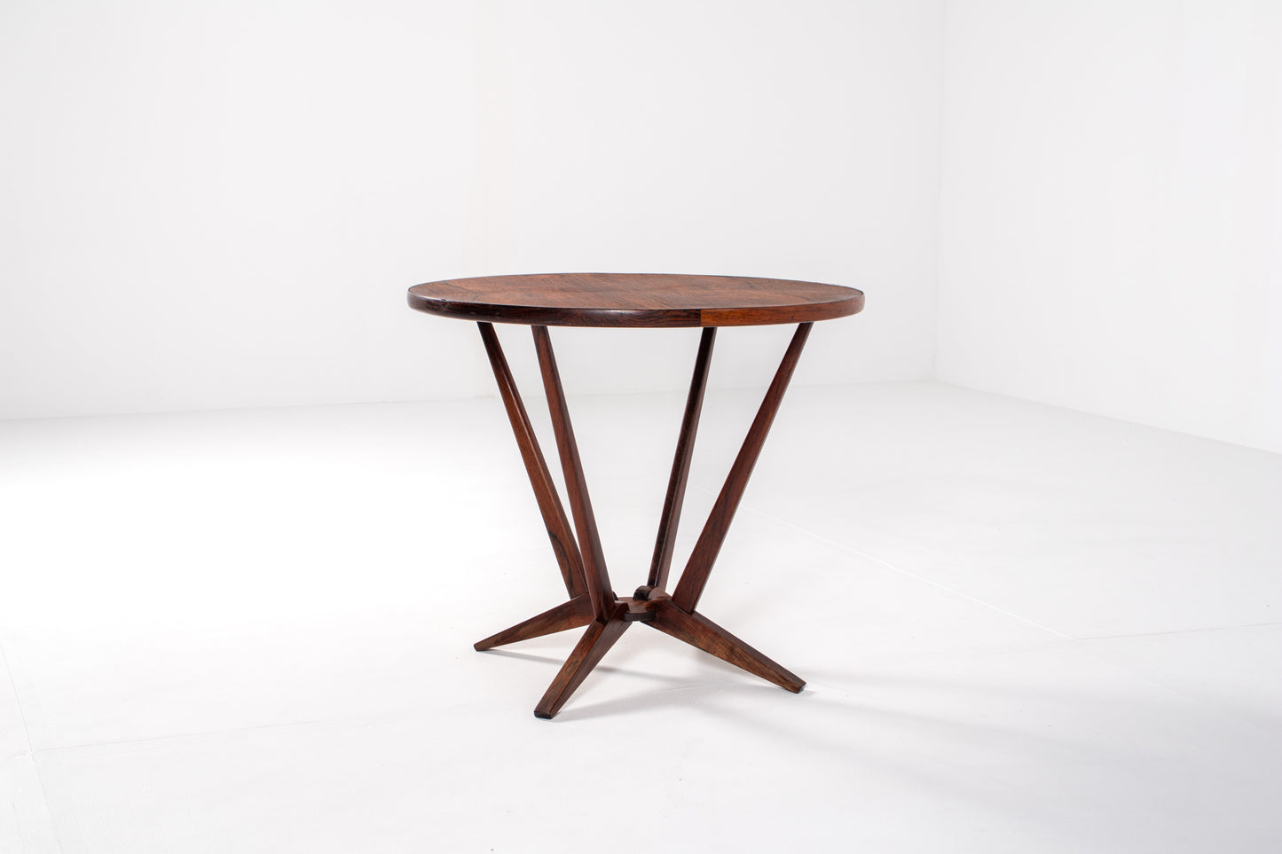 Danish mid-century modern rosewood side table, 1960s