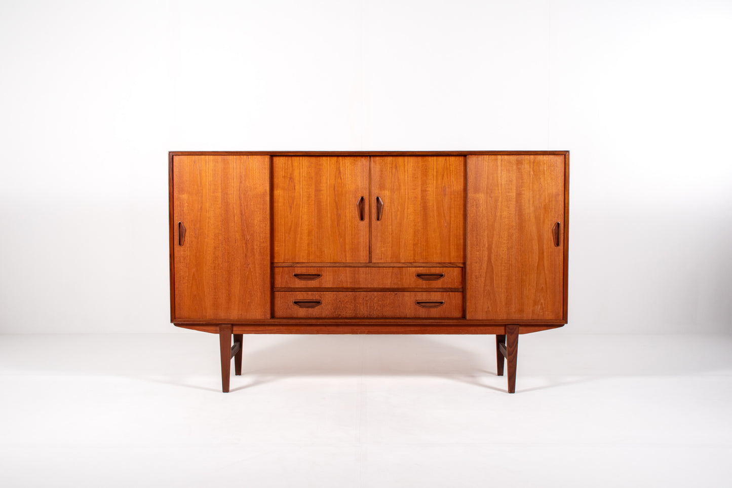 Danish mid-century teak sideboard by P. Westergaard Møbelfabrik