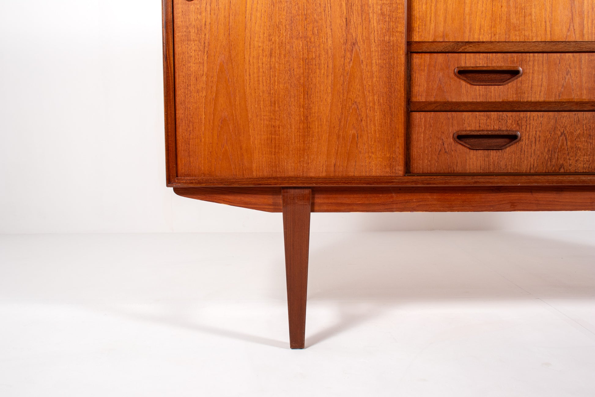 Danish mid-century teak sideboard by P. Westergaard Møbelfabrik