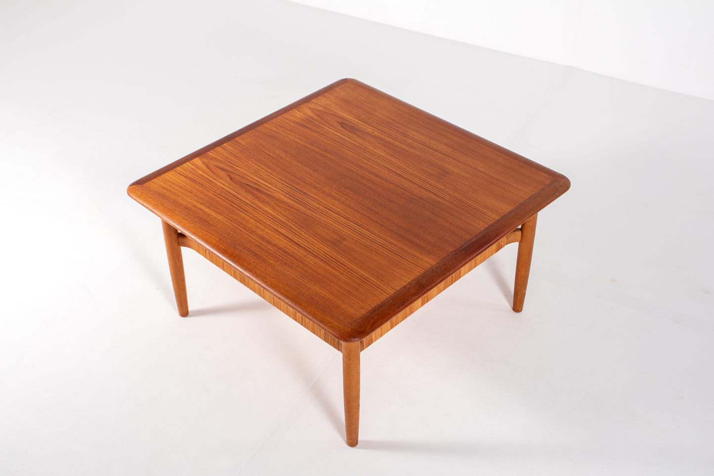 Danish mid-century square teak coffee table by Kurt Østervig, 1960s