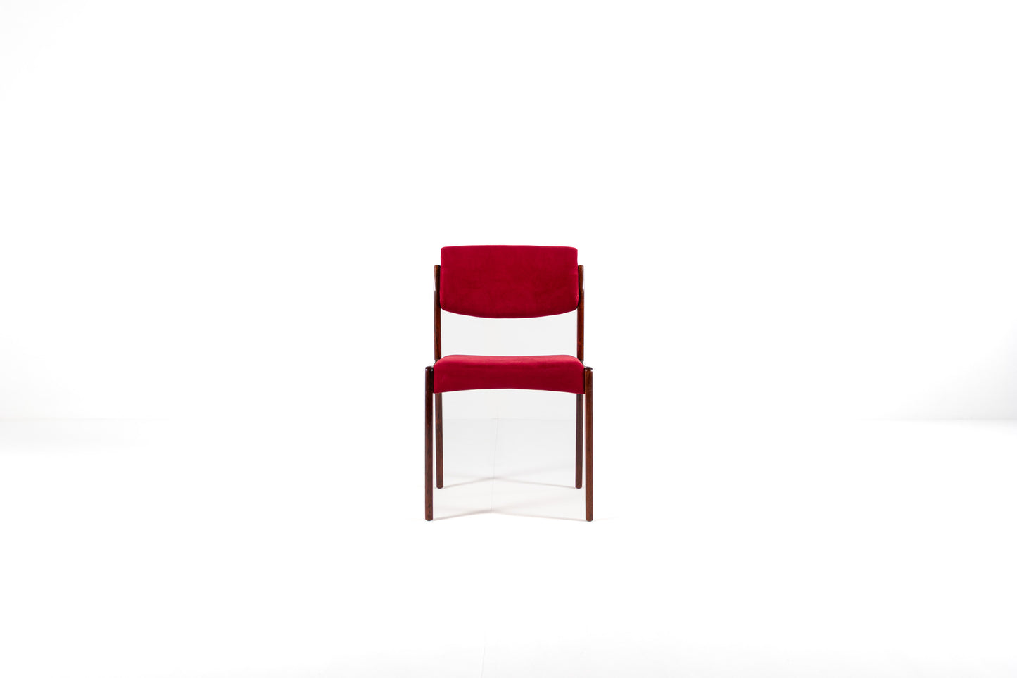Danish modern rosewood dining chair
