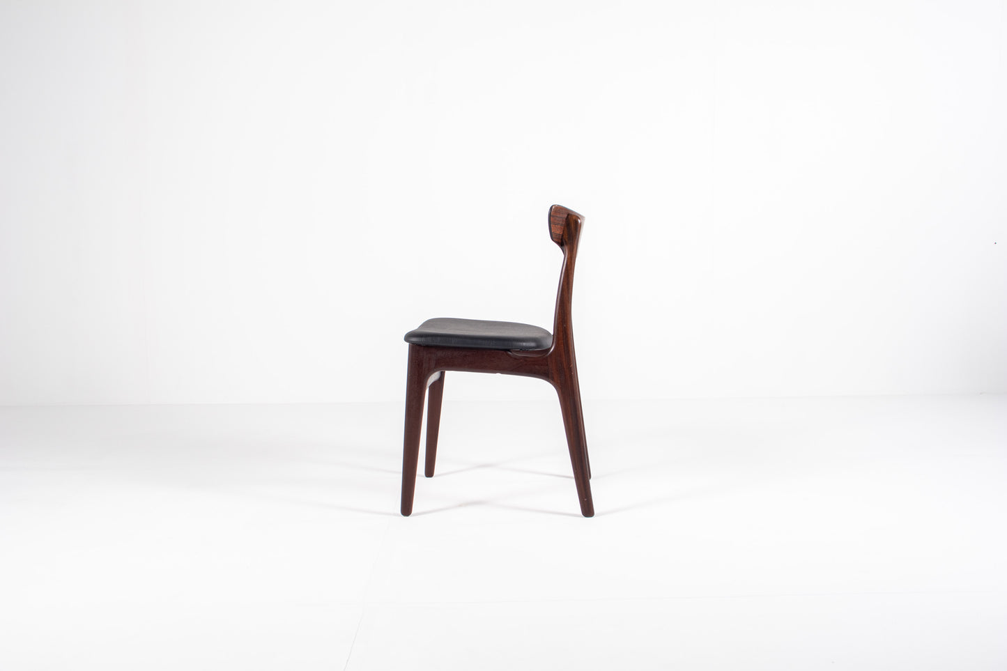 Schiønning & Elgaard Rosewood Dining Chair, Danish mid century chair 