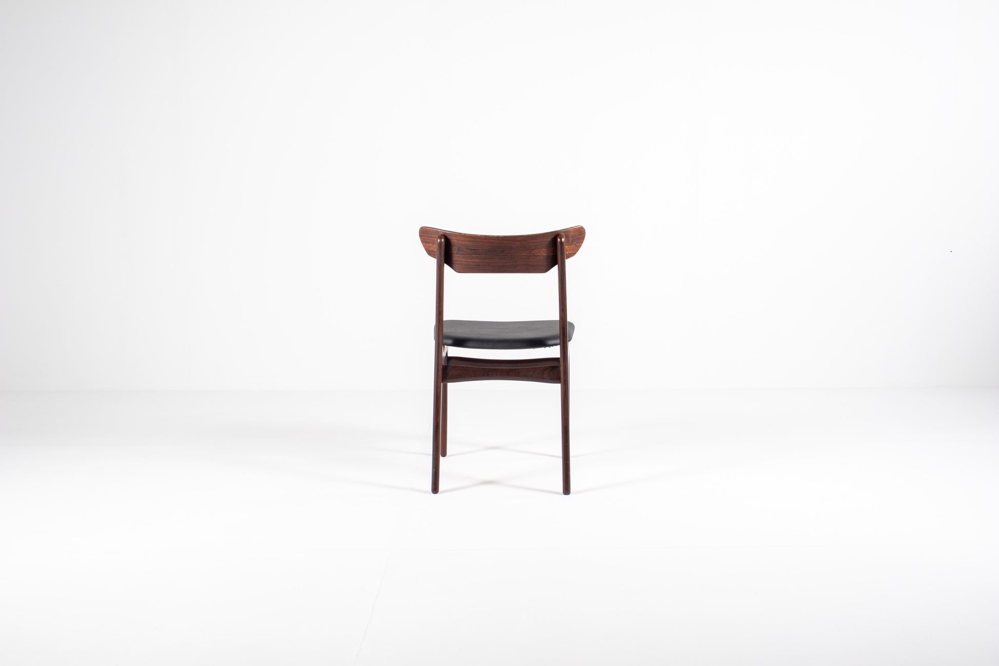 Schiønning & Elgaard Rosewood Dining Chair, Danish mid century chair 