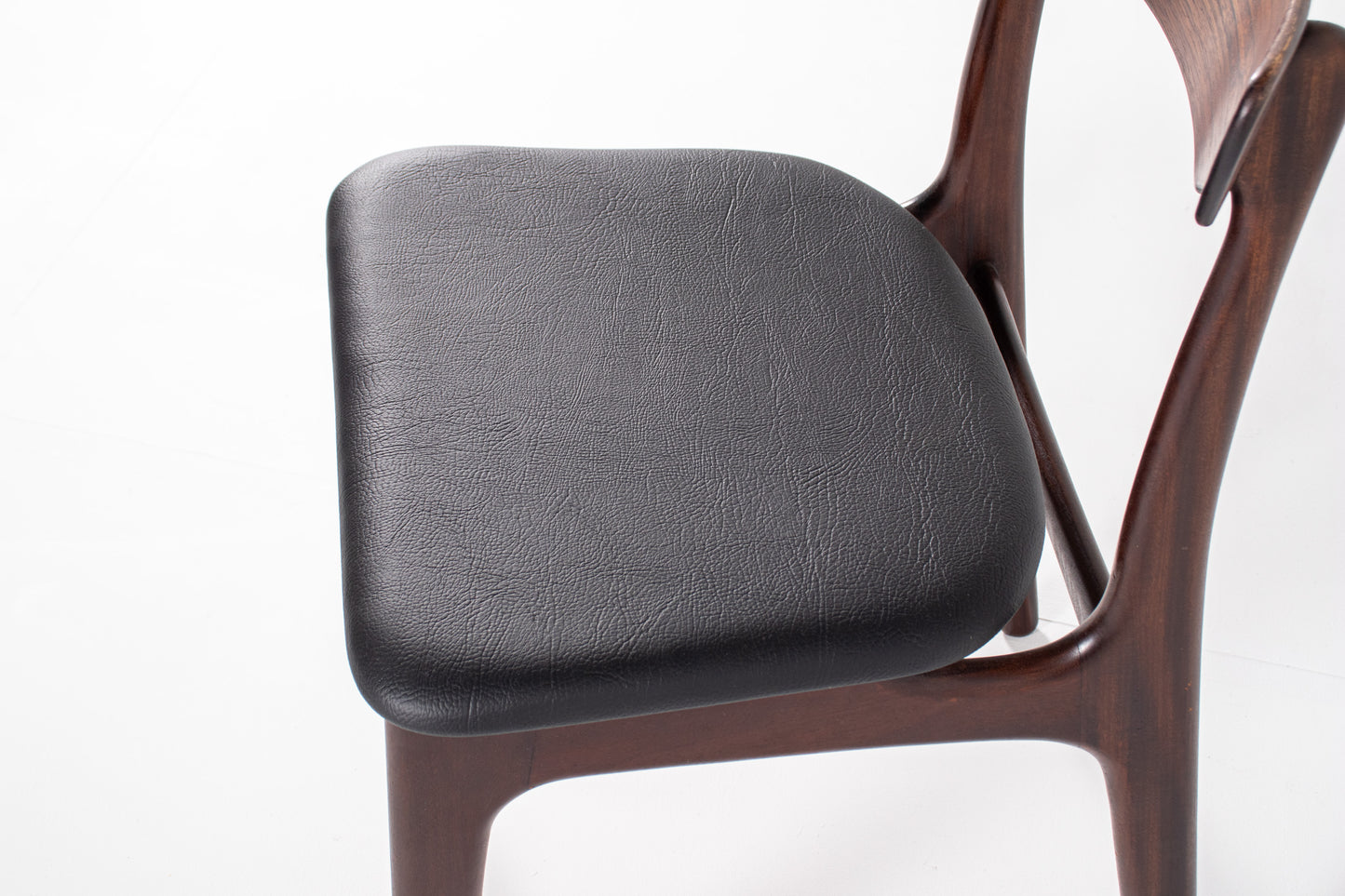 Schiønning & Elgaard Rosewood Dining Chair, Danish mid century chair 