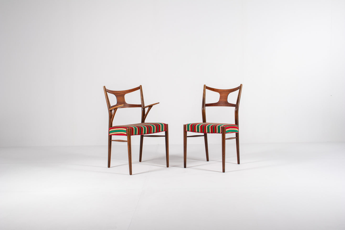 Kurt Østervig teak Danish dining chairs