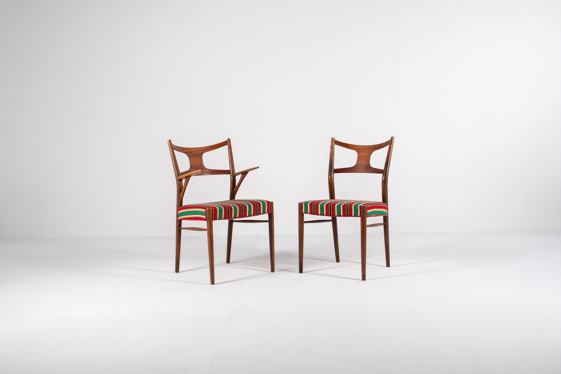 Kurt Østervig teak Danish dining chairs