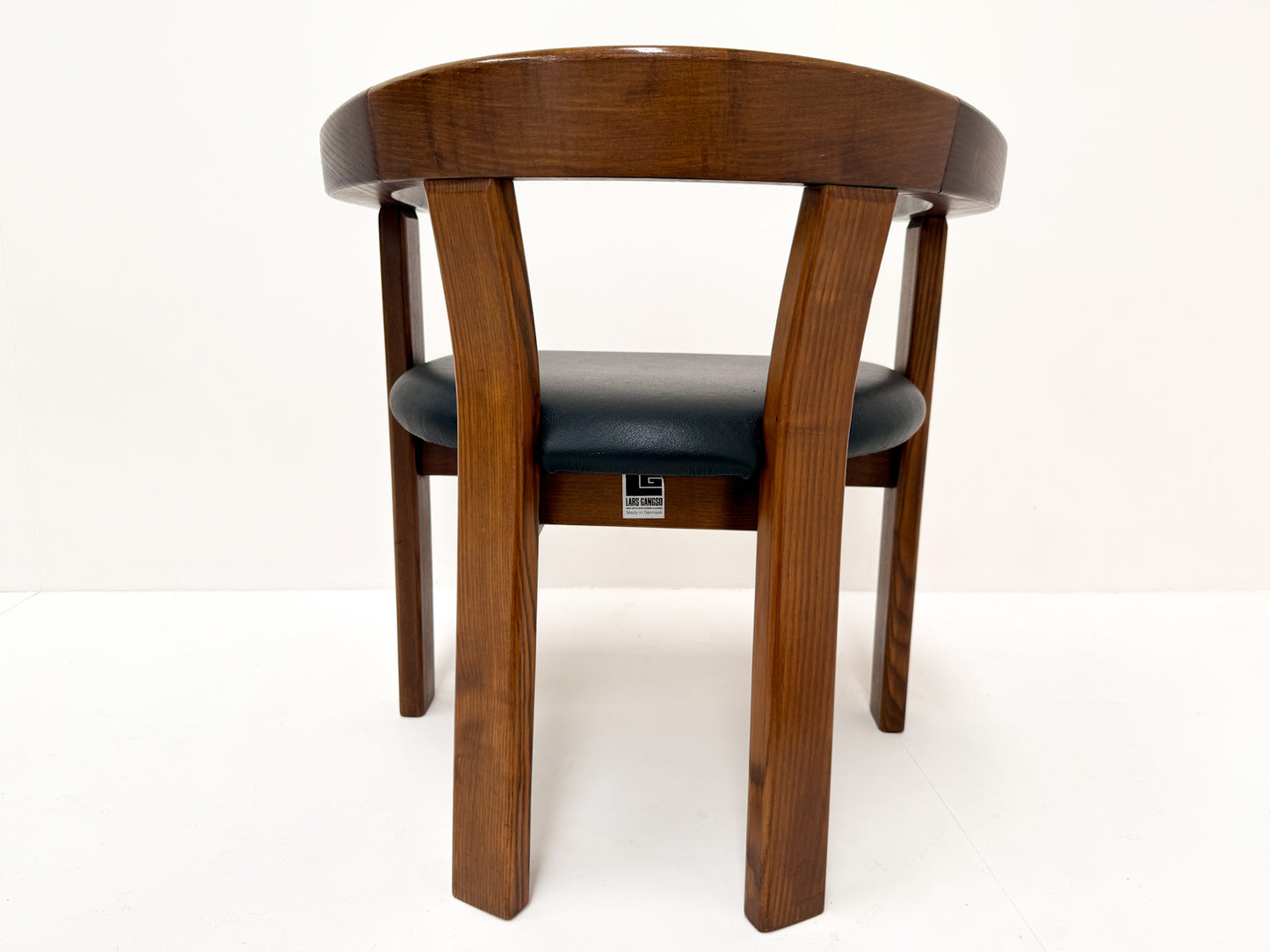 Set of 6 Dining Chairs by Lars Gangsø, Denmark, 1970s