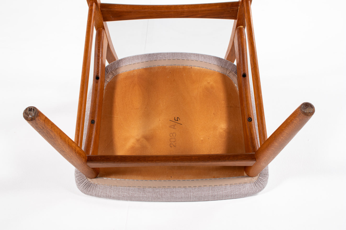 Set of 6 Danish Teak Dining Chairs by Farstrup Model 208A, 1960s
