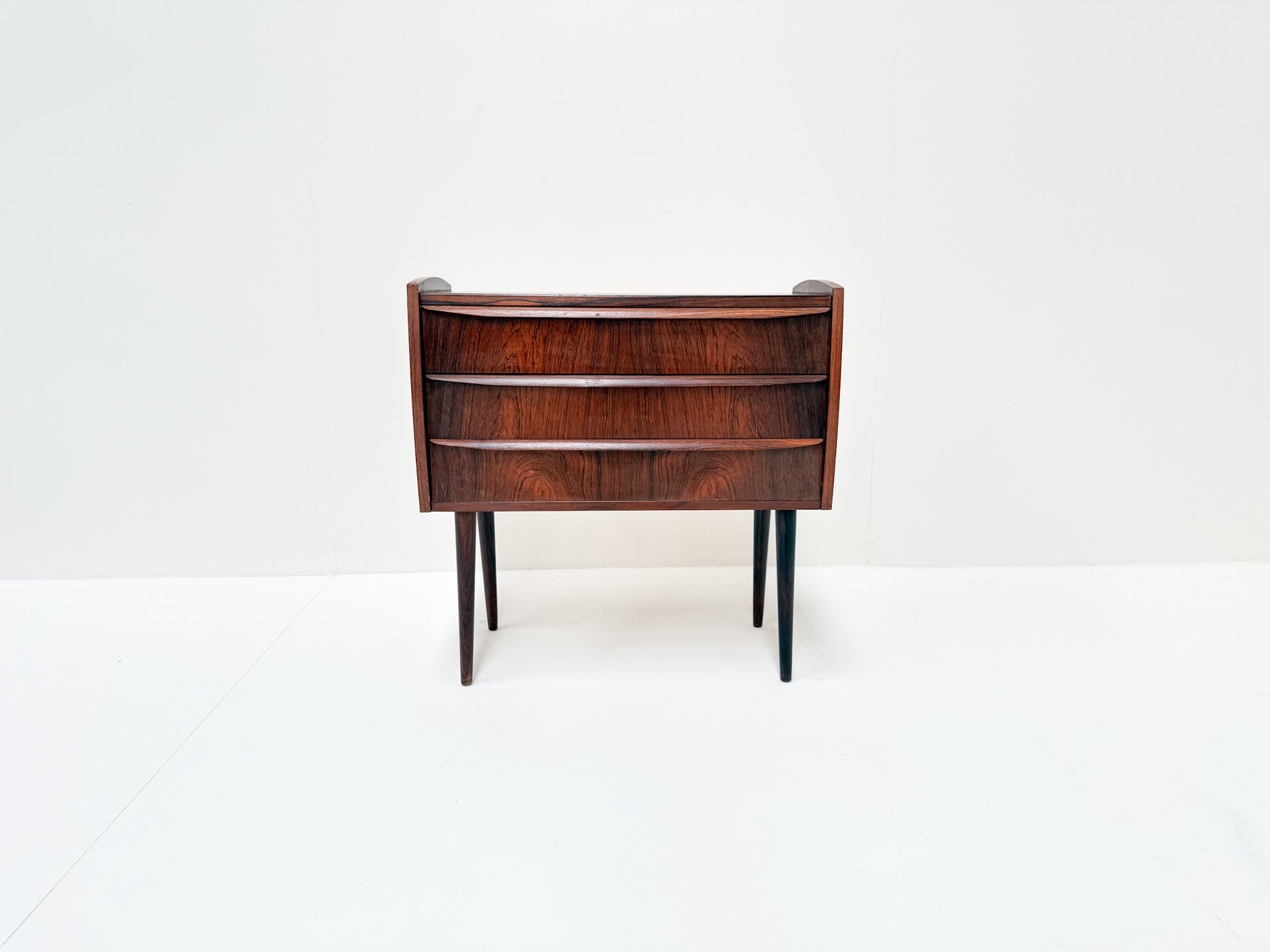 Mid-century Danish rosewood chest of drawers 1960s Scandinavian design