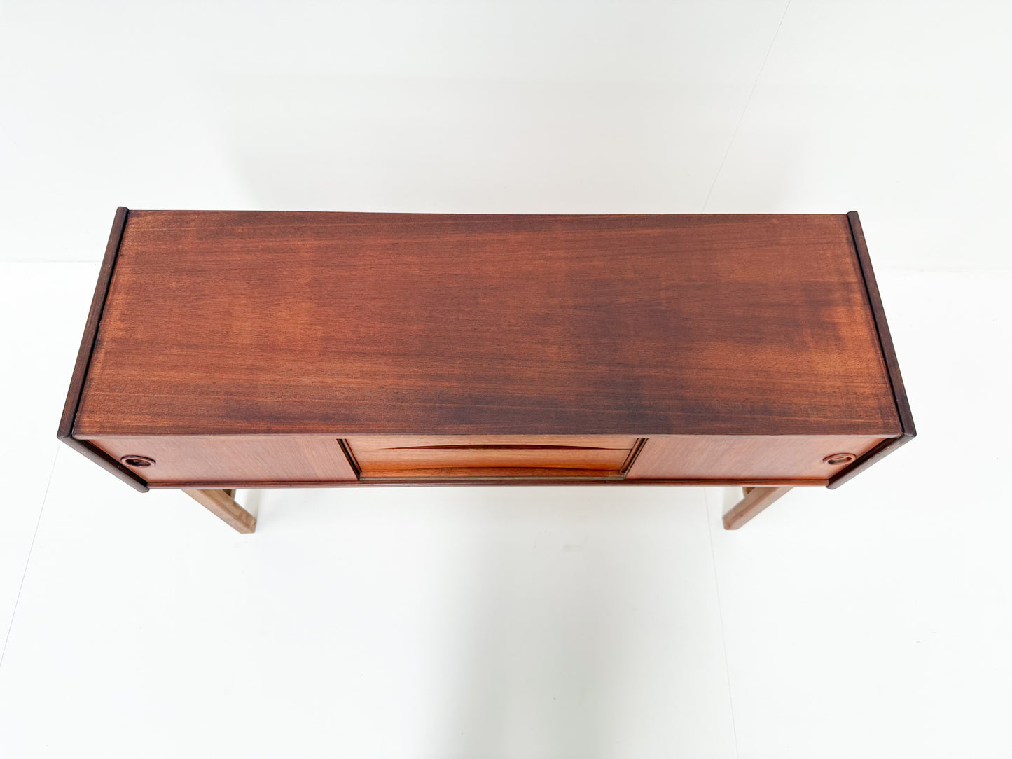 Mid-Century Danish Teak Sideboard with Sliding Doors and Drawers, 1960s