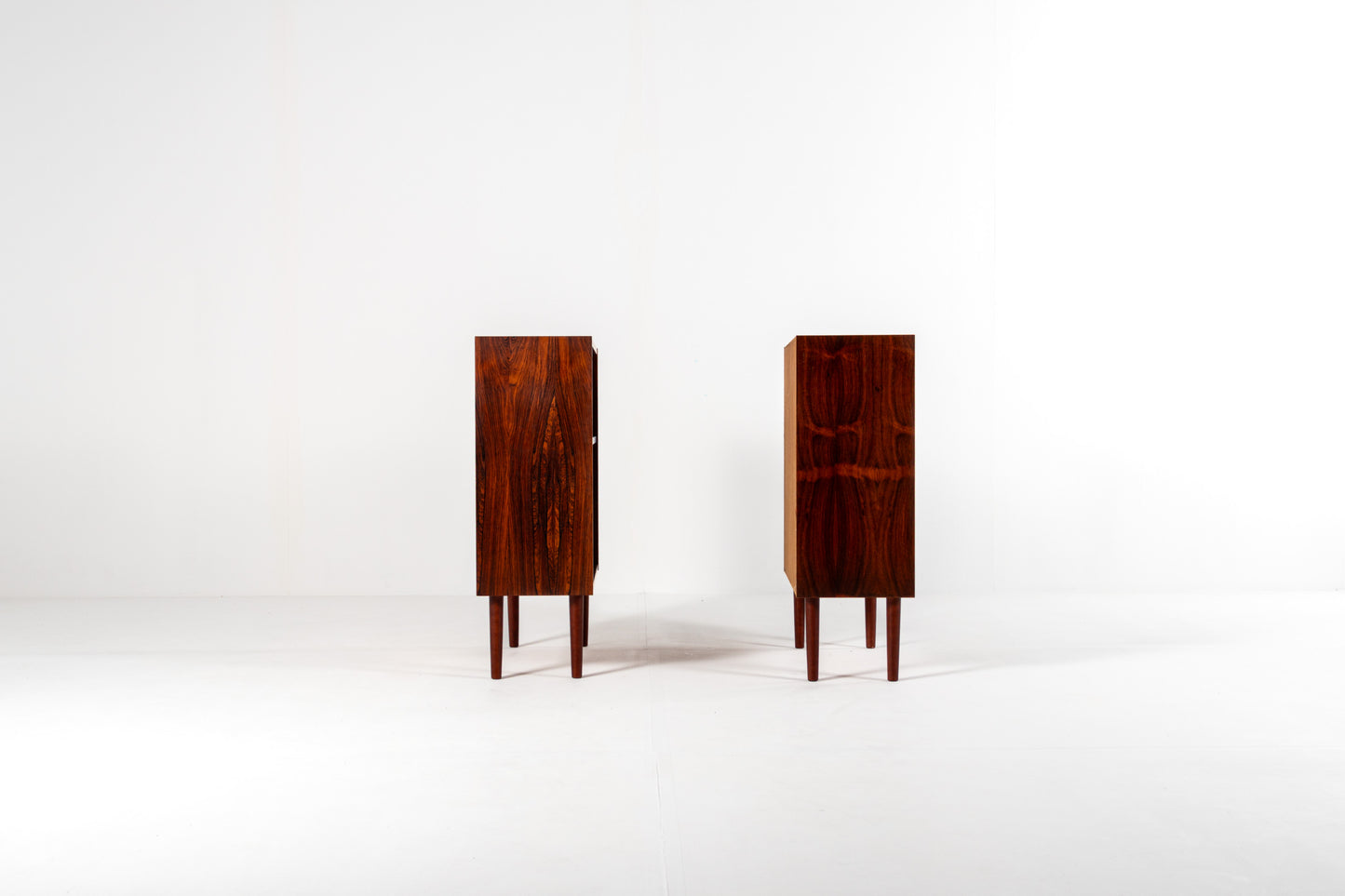 Vintage Danish cabinet side view