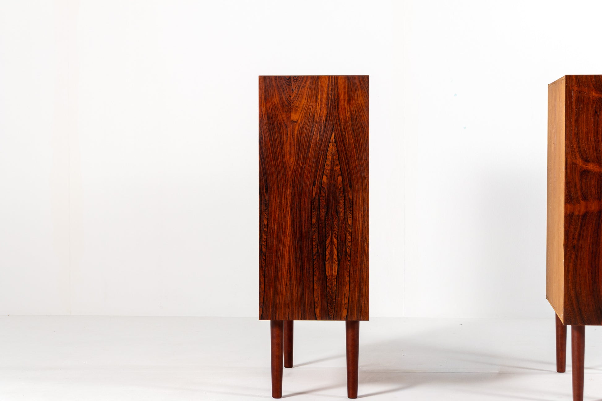 Vintage Danish cabinet side view