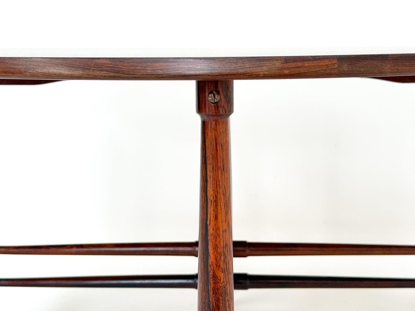 Mid-century modern Danish rosewood occasional table vintage