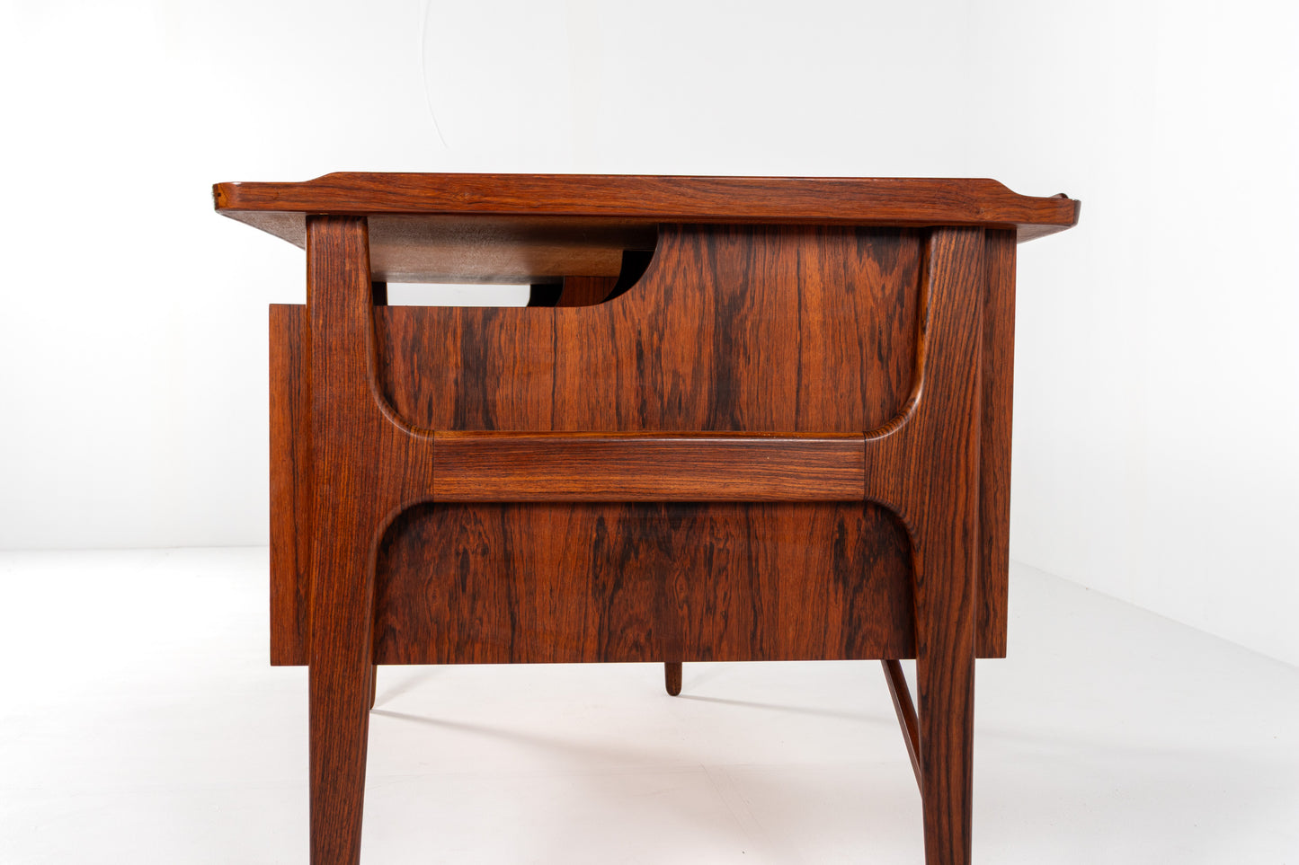 Danish mid century rosewood executive desk