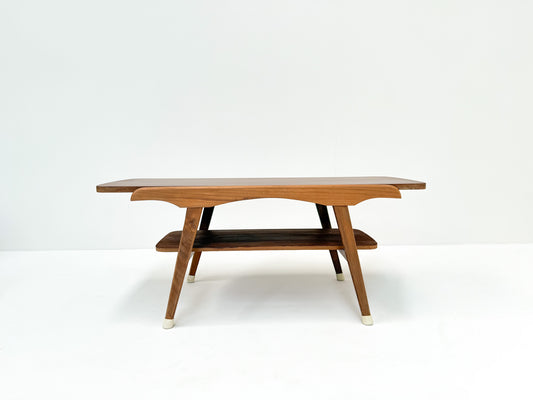 Mid-century modern teak coffee table Scandinavian vintage