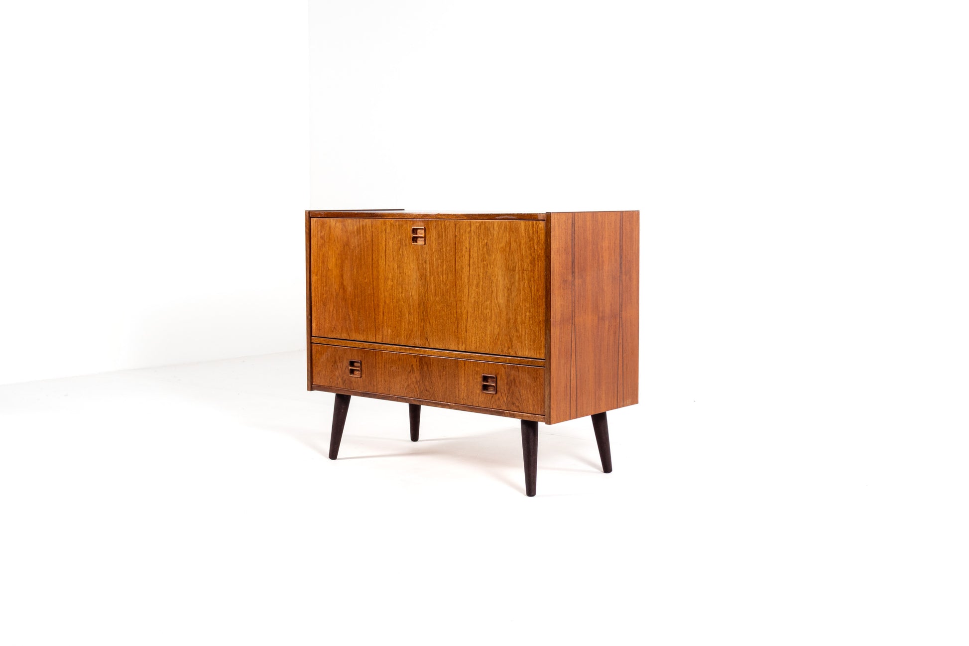 Danish rosewood LP cabinet 1960s 