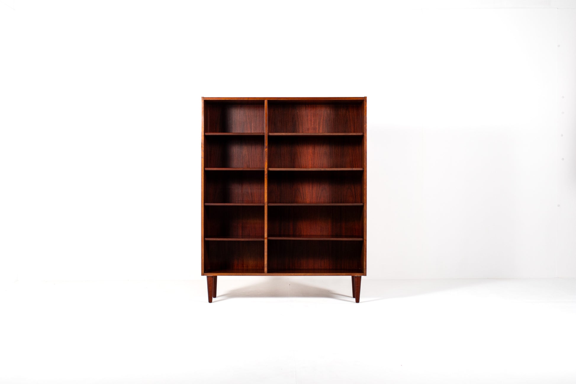 Danish rosewood bookcase Kibæk Møbelfabrik 1960s front view