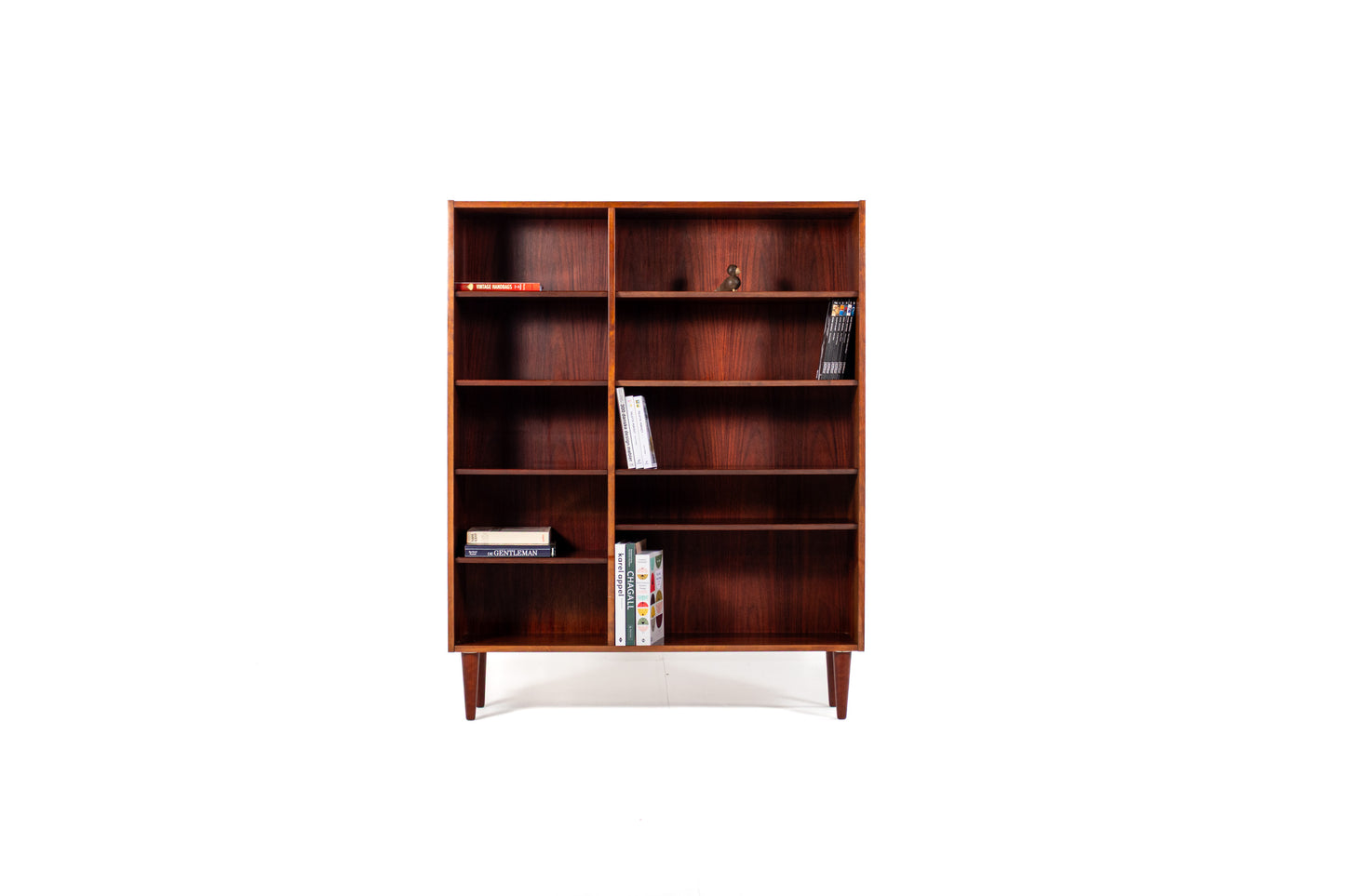 Danish rosewood bookcase Kibæk Møbelfabrik 1960s front view