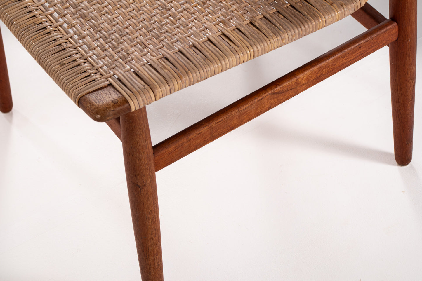 Jørgen Høj teak rattan chair