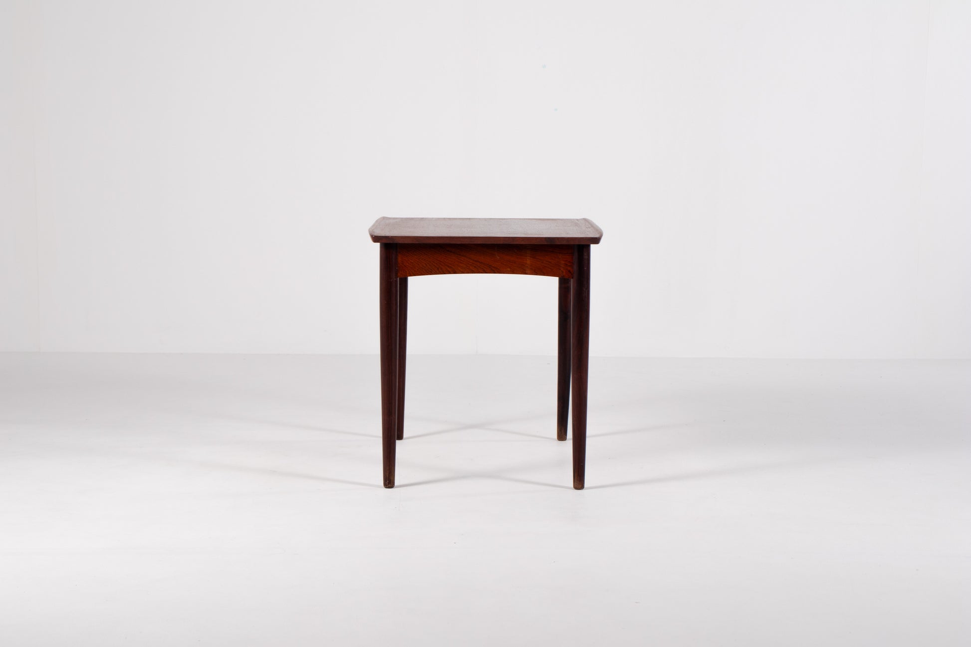 vintage Danish table side view