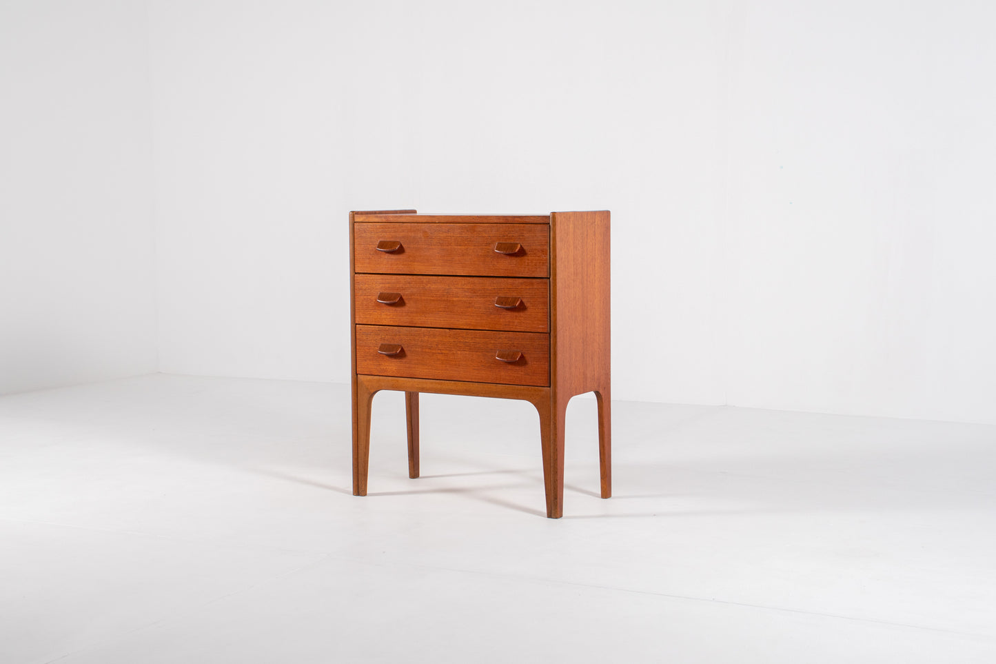 Poul M Volther Danish teak chest of drawers