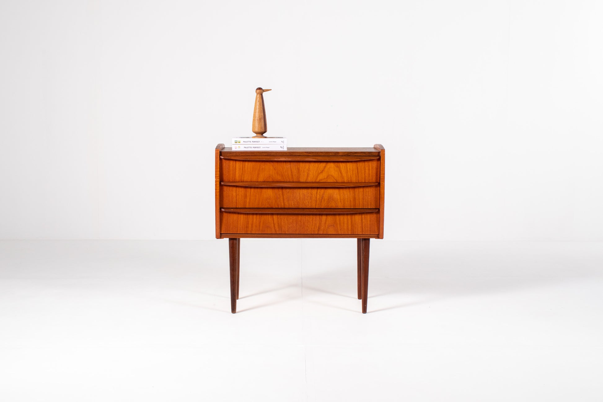 Danish teak chest of drawers mid century Scandinavian design