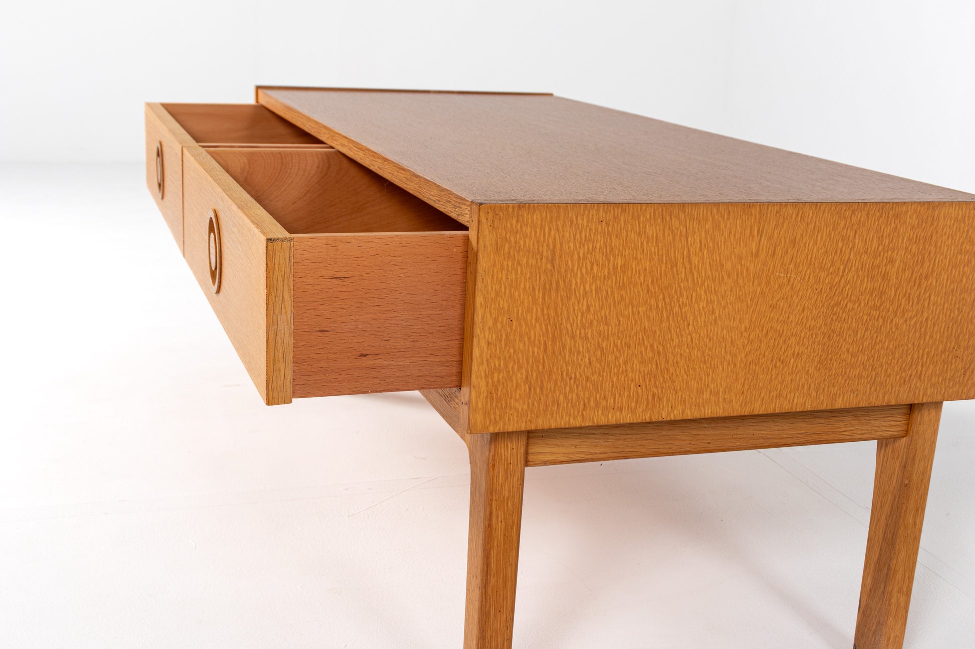 Vintage Danish cabinet side view