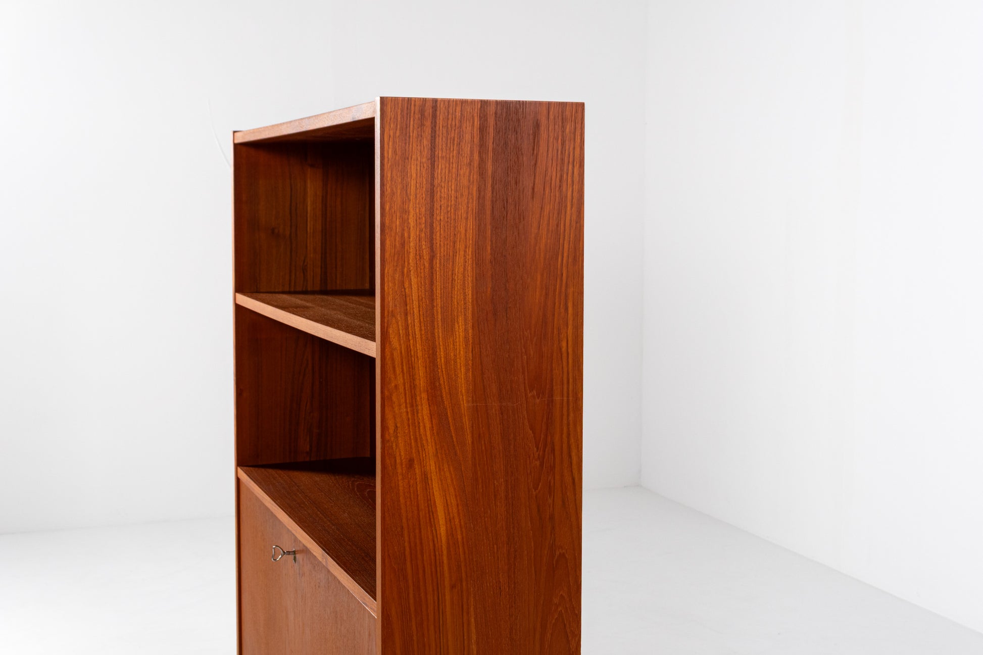 Vintage Danish cabinet side view