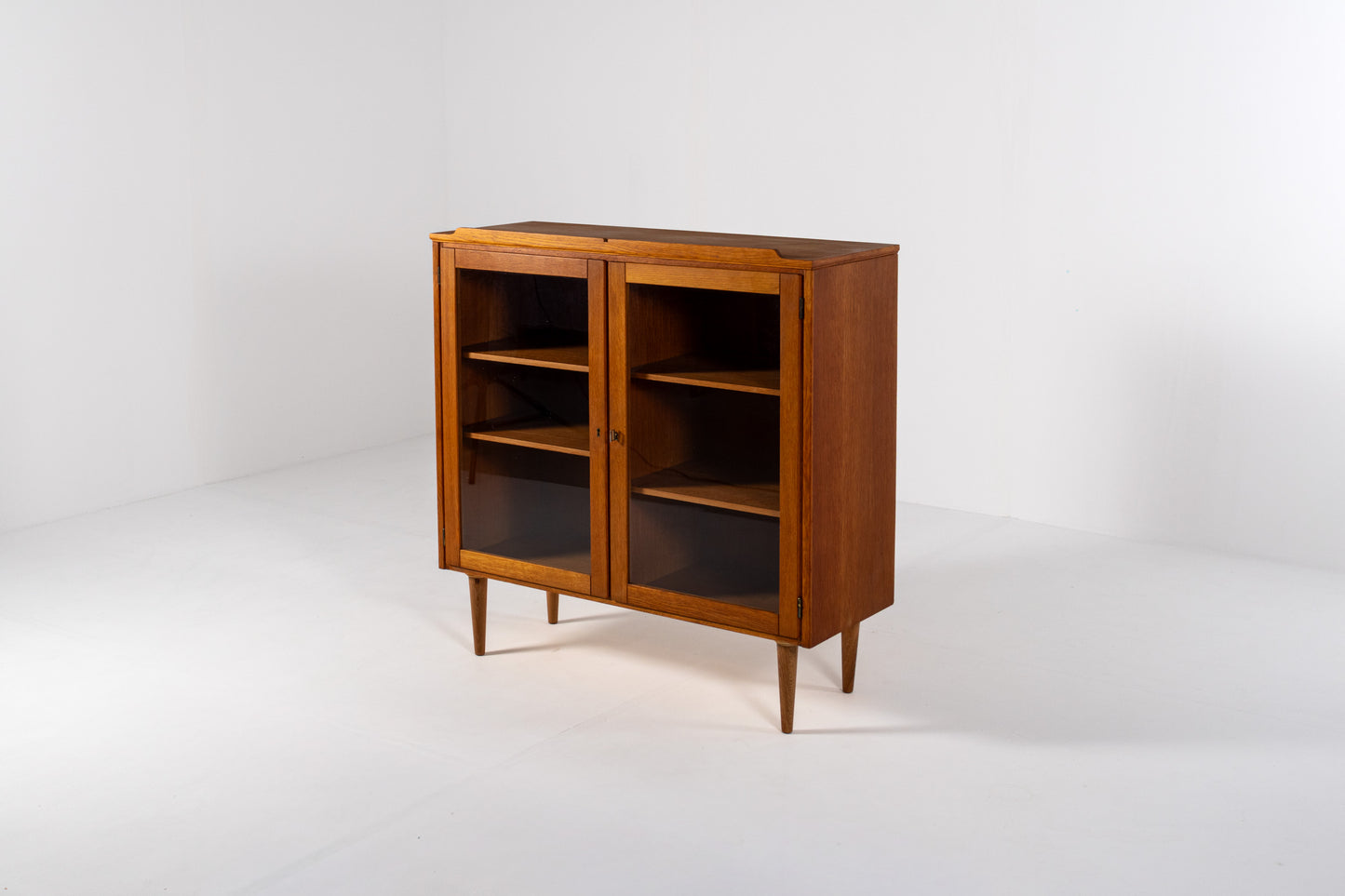 Vintage Danish cabinet side view