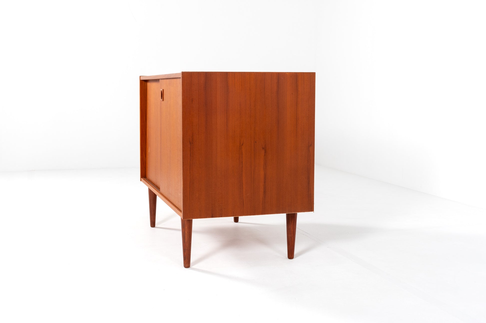 Vintage Swedish cabinet side view