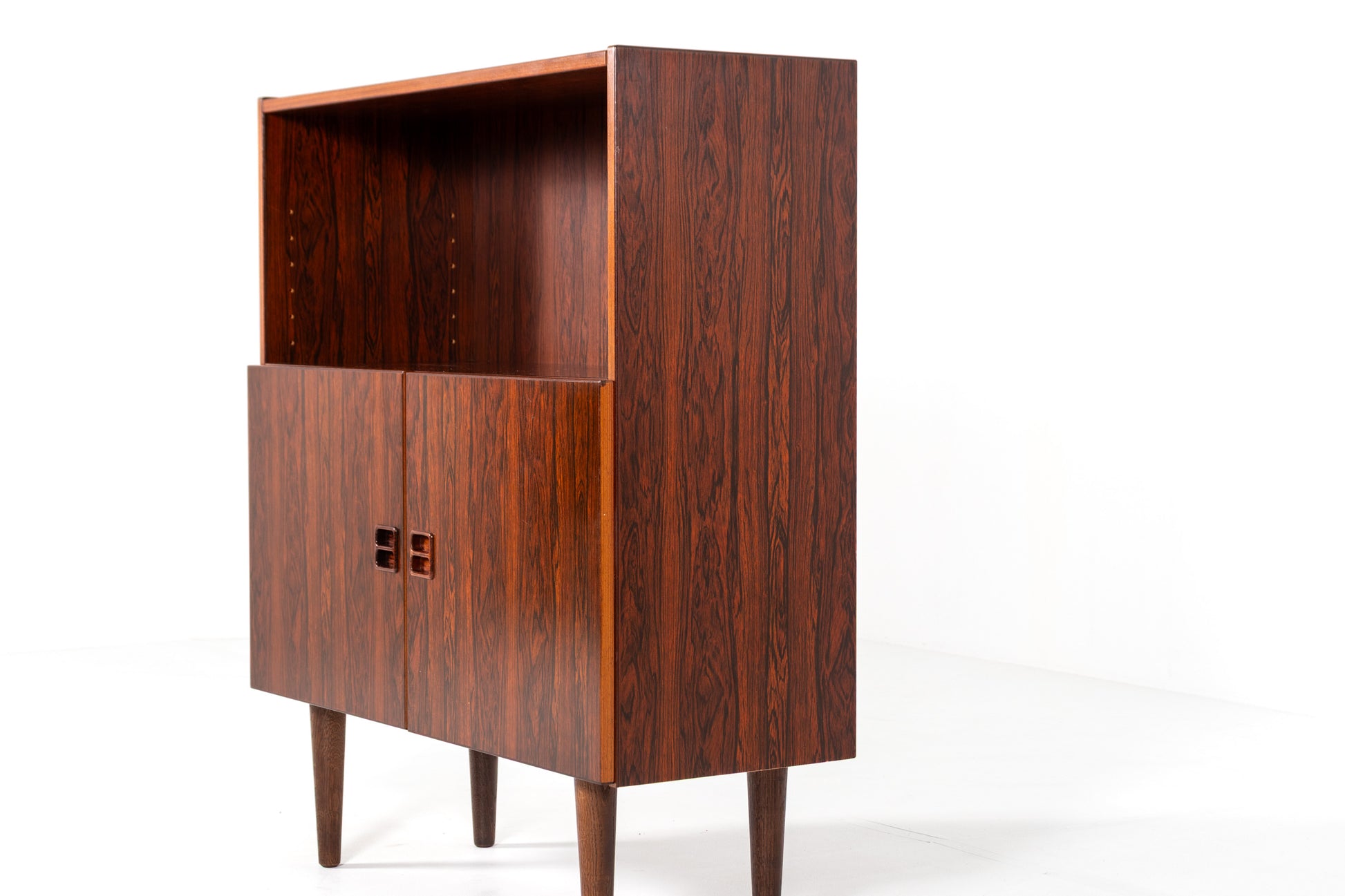 Vintage Danish cabinet side view