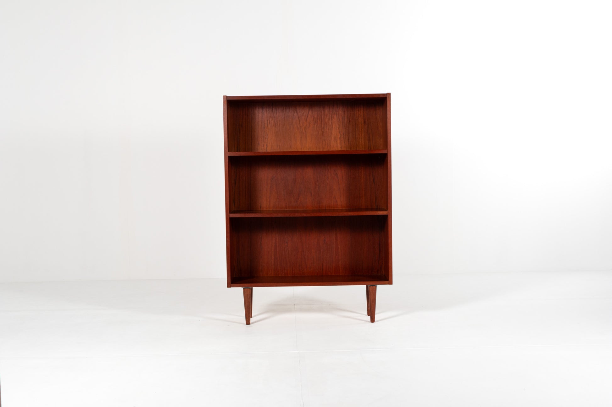Danish teak bookcase 1960s Sejling Skabe front view