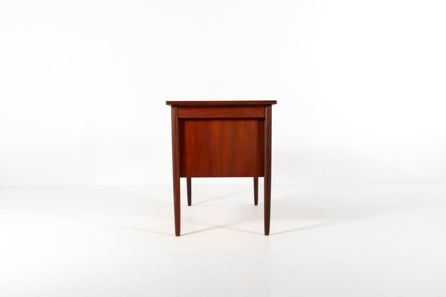 Vintage Danish desk side view