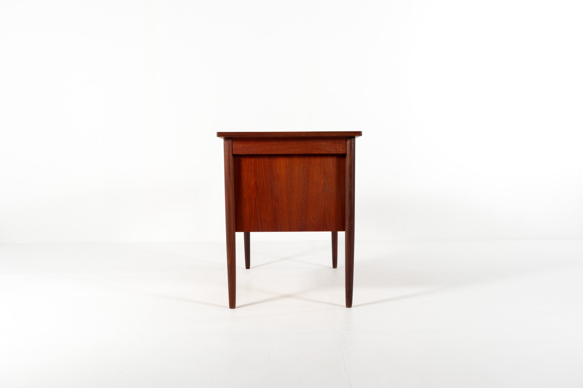Vintage Danish desk side view