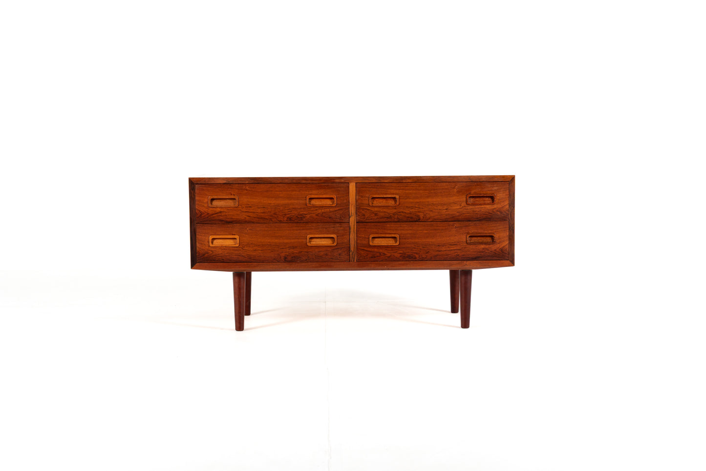 Danish rosewood chest Poul Hundevad 1960s front view