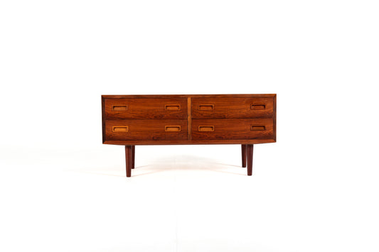 Danish rosewood chest Poul Hundevad 1960s front view