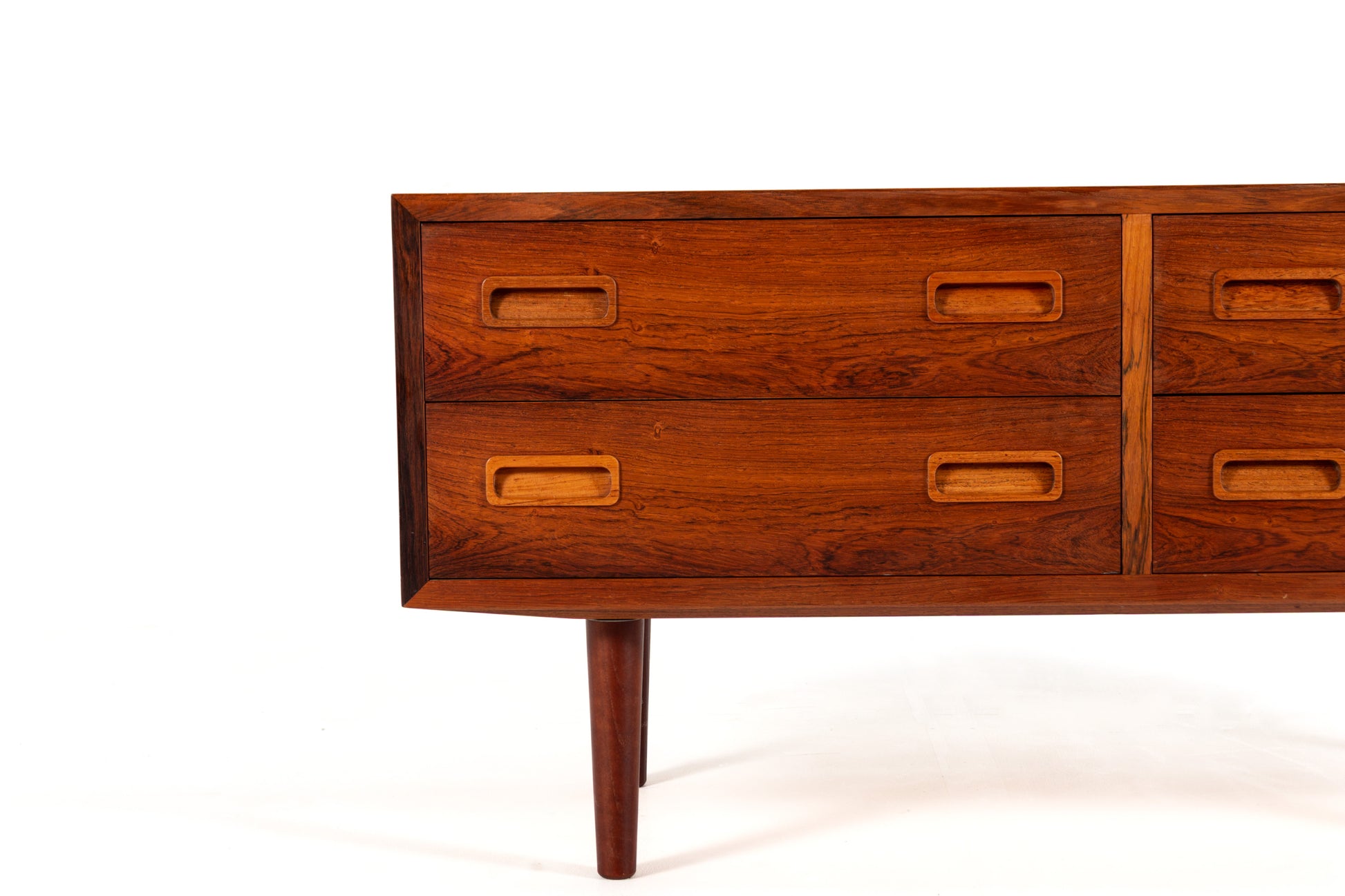 Mid century modern drawer handles detail