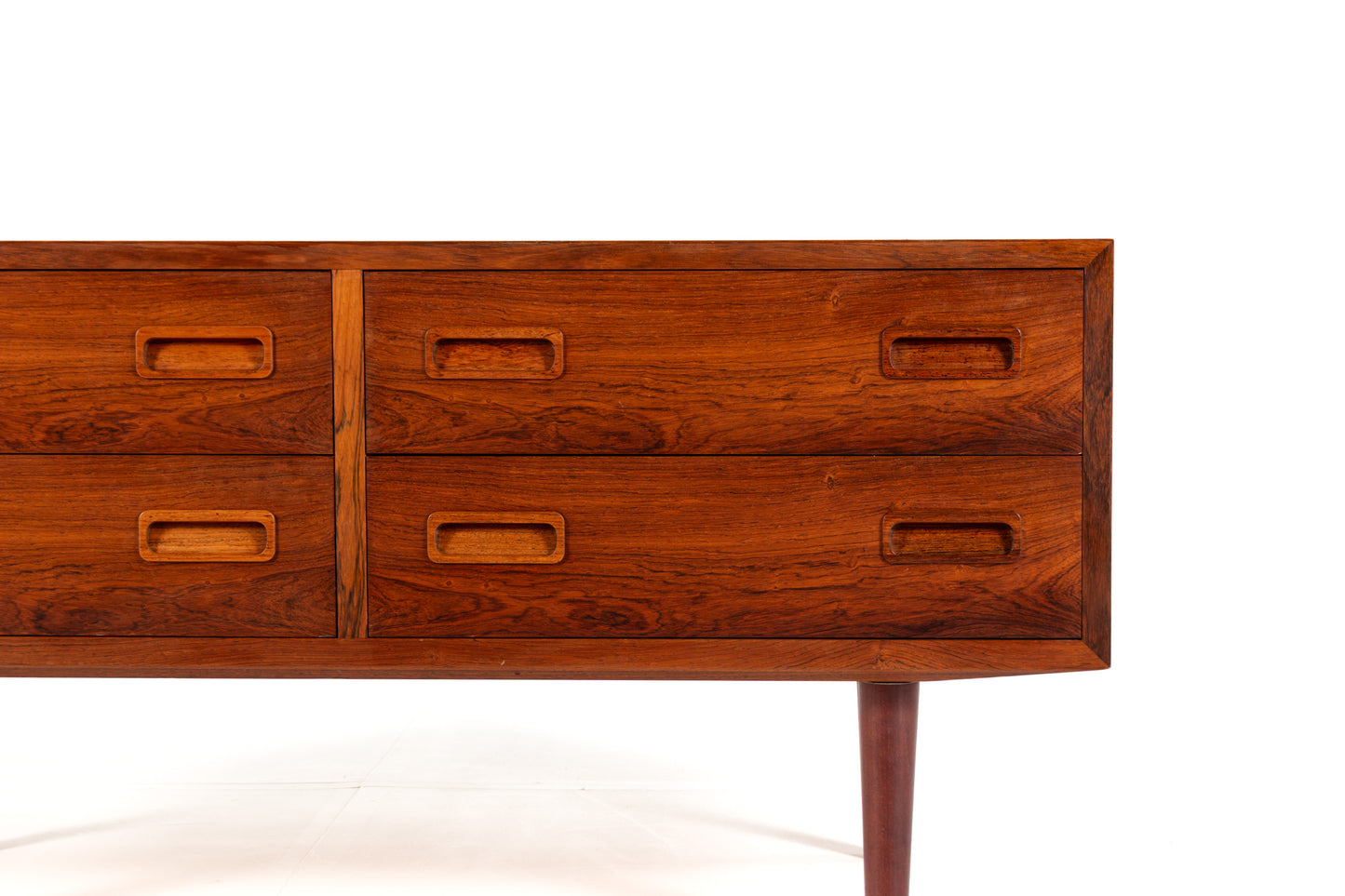 Mid century modern drawer handles detail