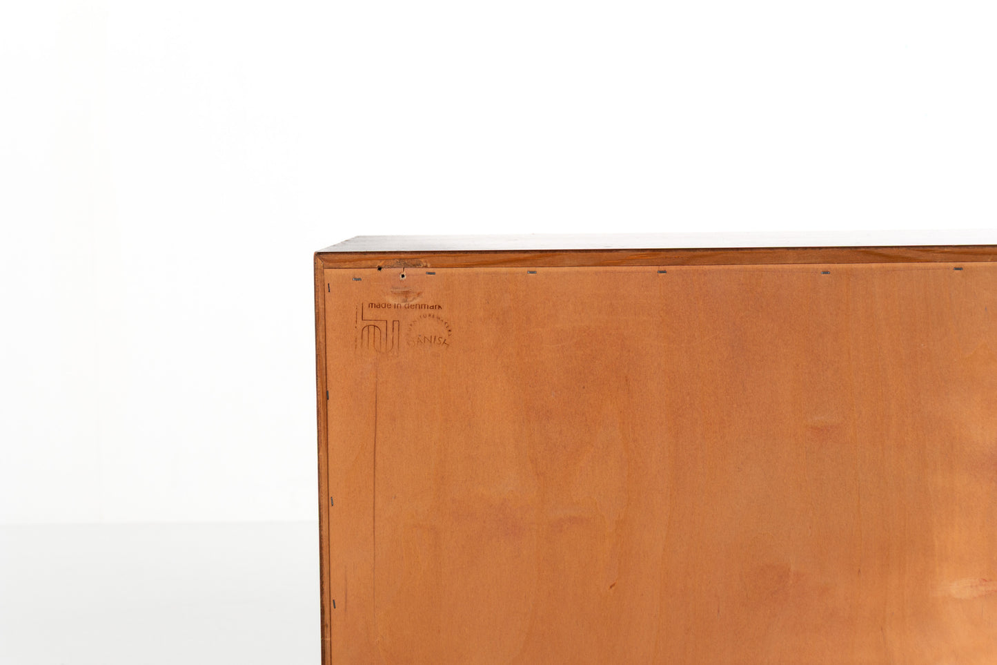 Danish rosewood chest Poul Hundevad 1960s maker's mark