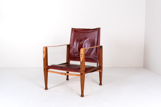 Vintage Kaare Klint for Rud Rasmussen KK47000 Safari Chair