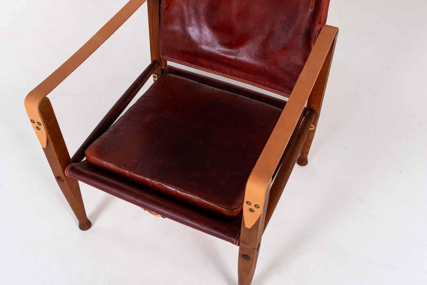 Vintage Kaare Klint for Rud Rasmussen KK47000 Safari Chair