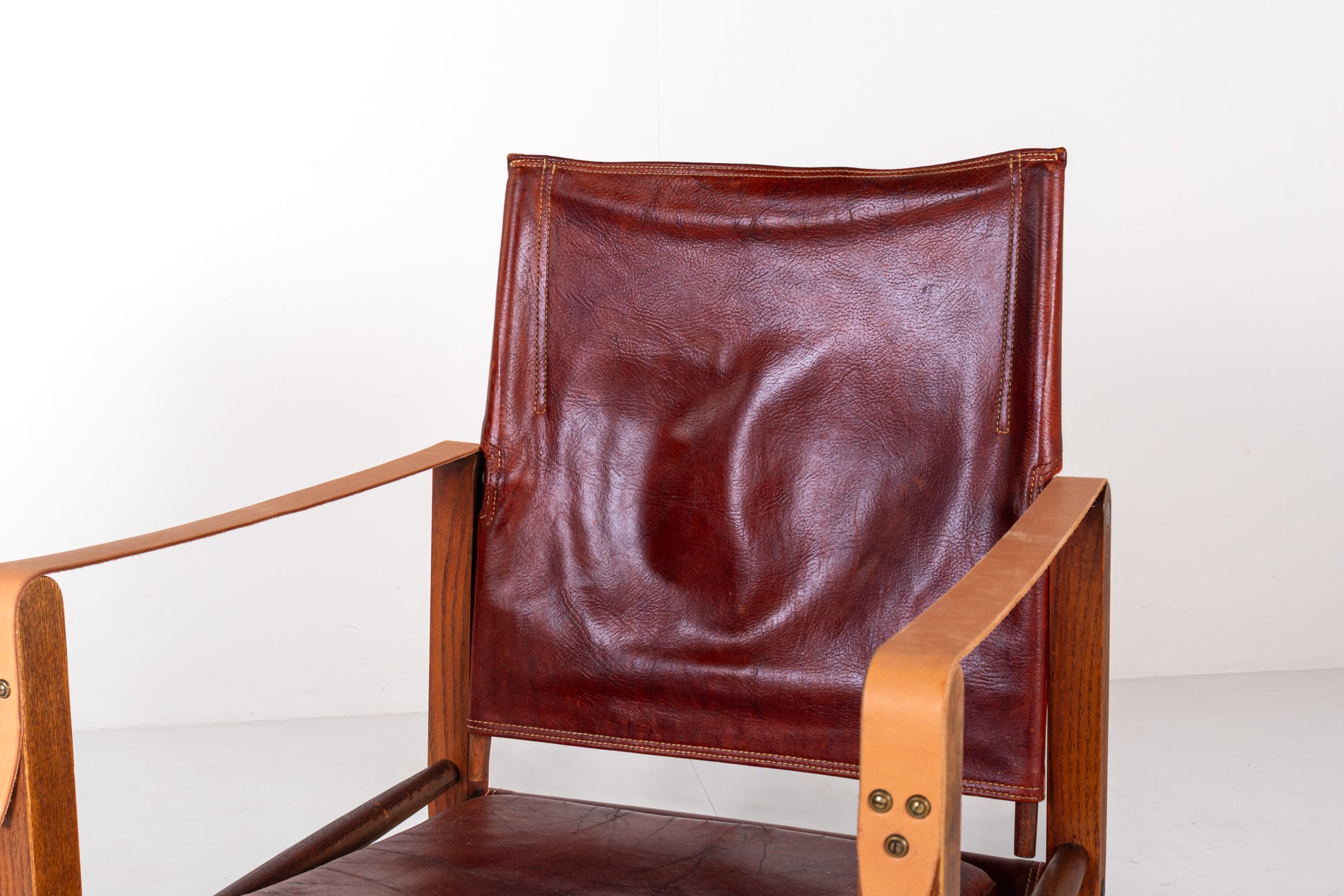 Vintage Kaare Klint for Rud Rasmussen KK47000 Safari Chair