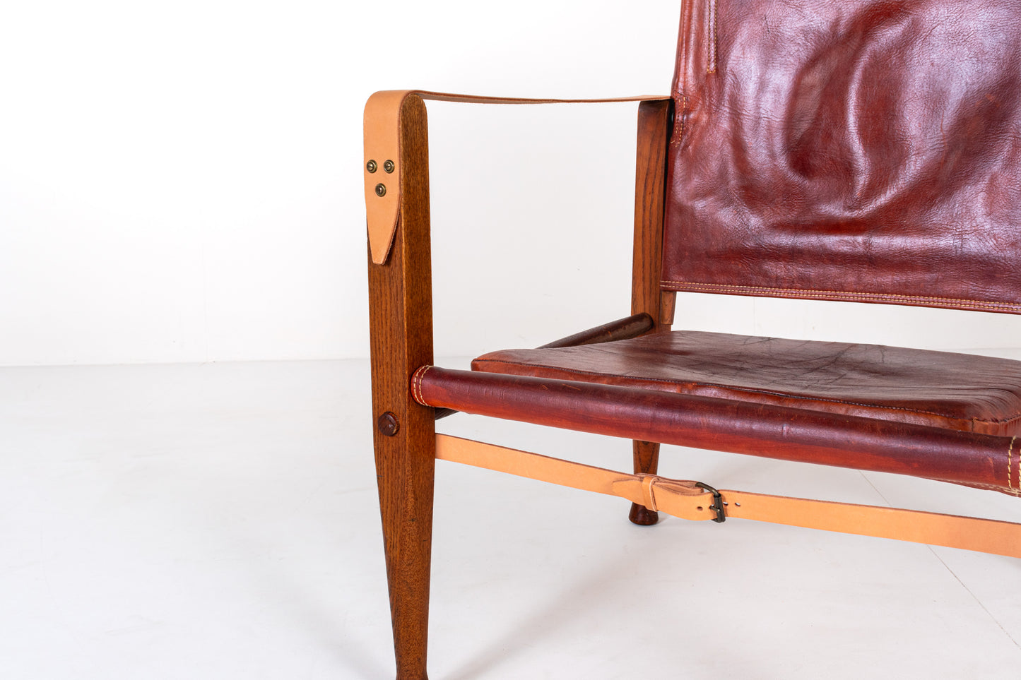 Vintage Kaare Klint for Rud Rasmussen KK47000 Safari Chair