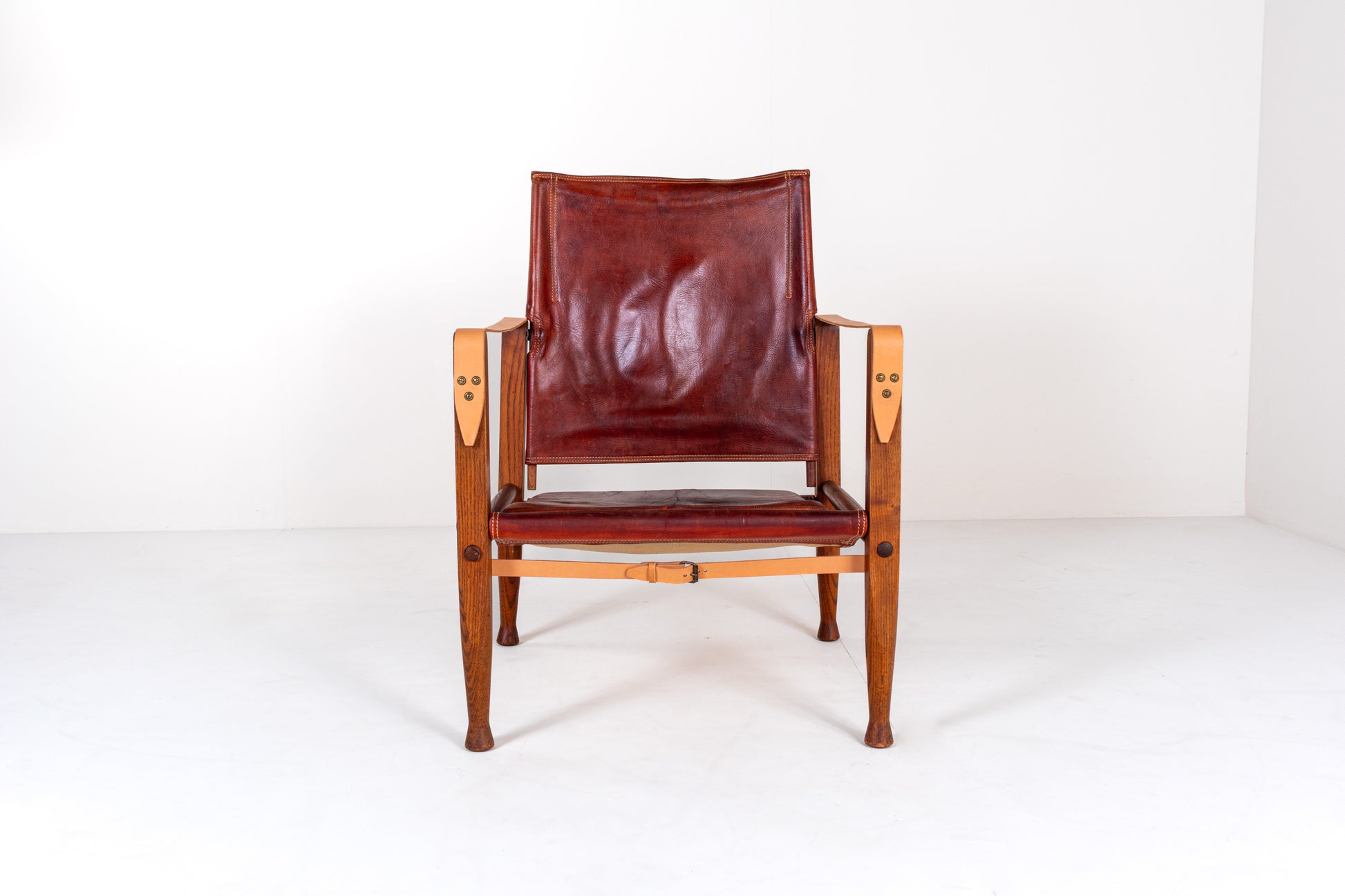 Vintage Kaare Klint for Rud Rasmussen KK47000 Safari Chair
