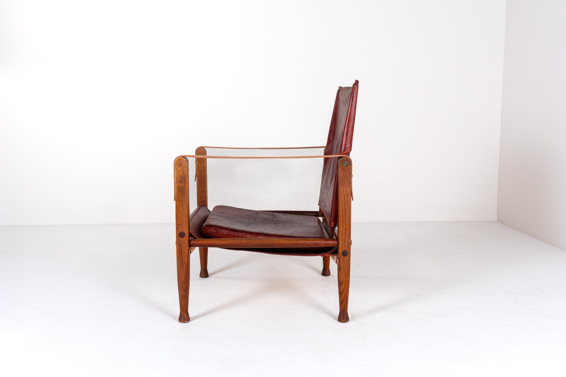 Vintage Kaare Klint for Rud Rasmussen KK47000 Safari Chair