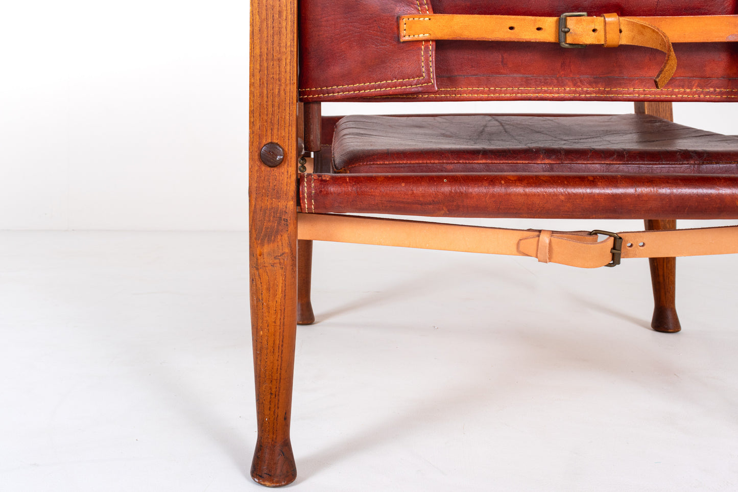 Vintage Kaare Klint for Rud Rasmussen KK47000 Safari Chair