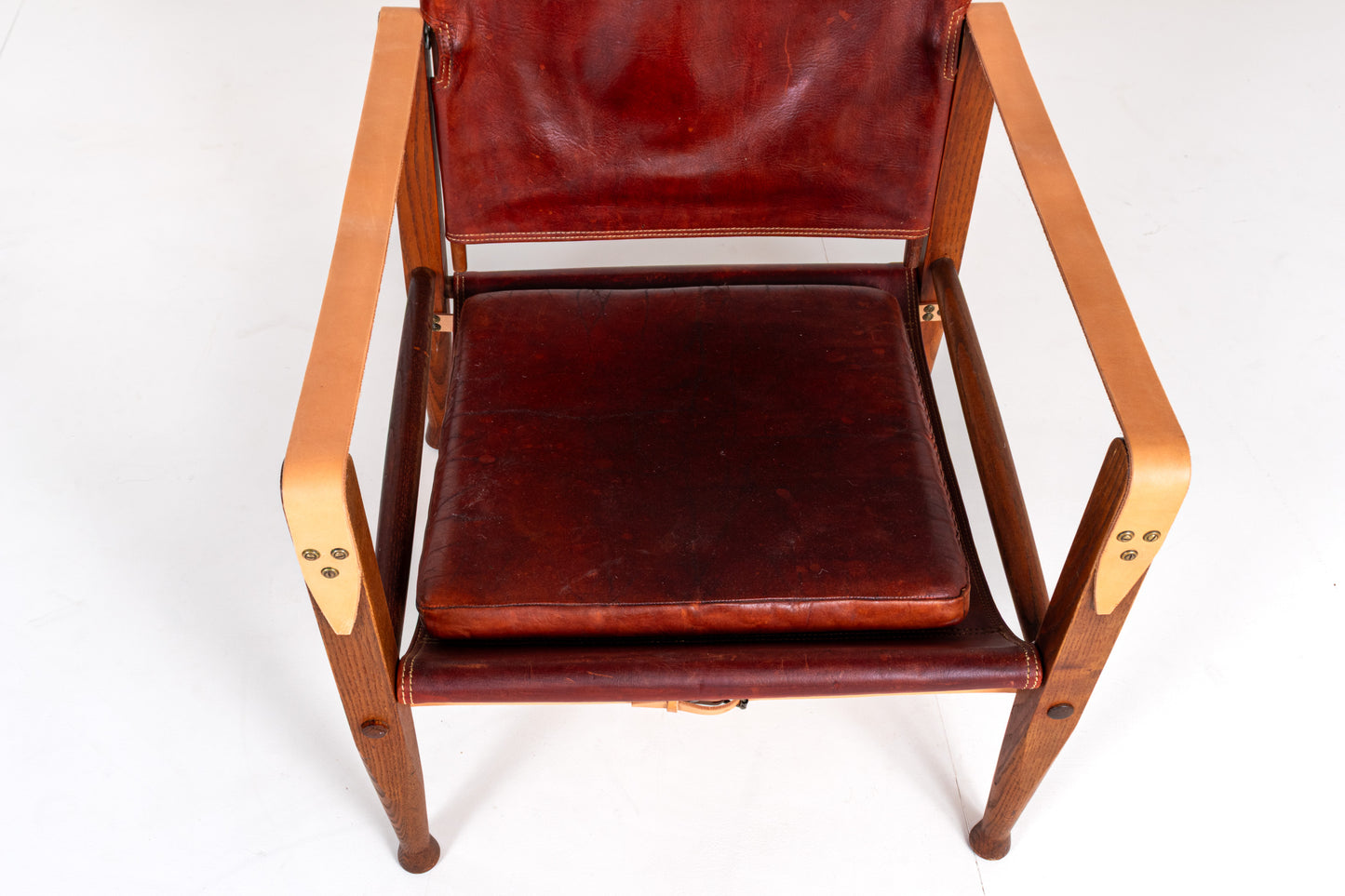 Vintage Kaare Klint for Rud Rasmussen KK47000 Safari Chair