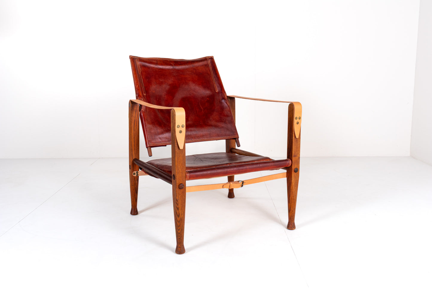 Vintage Kaare Klint for Rud Rasmussen KK47000 Safari Chair
